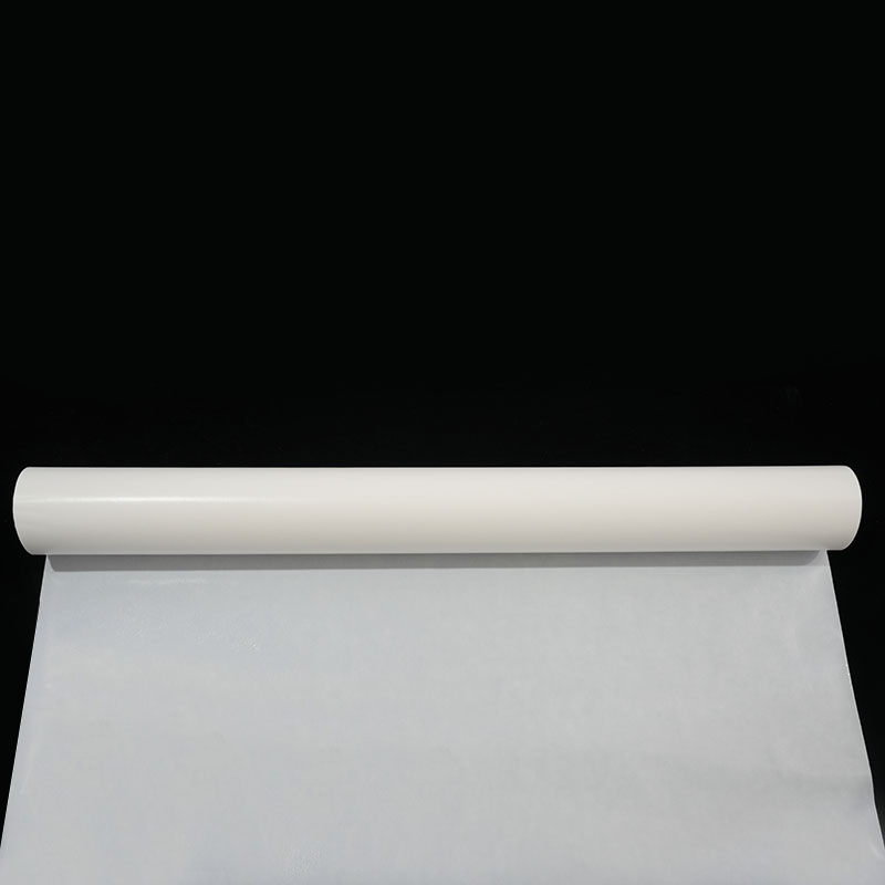 Film adesivo a caldo con carta con carta di supporto